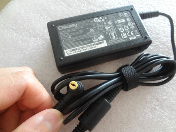 Original Genuine Chicony Charger for Acer 19V 3.42A 65W A11-065N1A PA-1650-86 AC Adapter Notebook Power Supply Cord