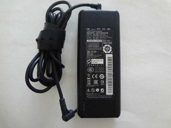 Genuine OEM 150W Razer Blade Gaming Laptop Cord AC Adapter RC30-0083 Charger Notebook Power Supply Cord