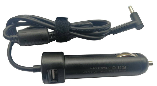 AC/DC Car Charger Adapter For HP ENVY x360 13-ay0009na 13-ay0008na 13-ay0007ca Charger