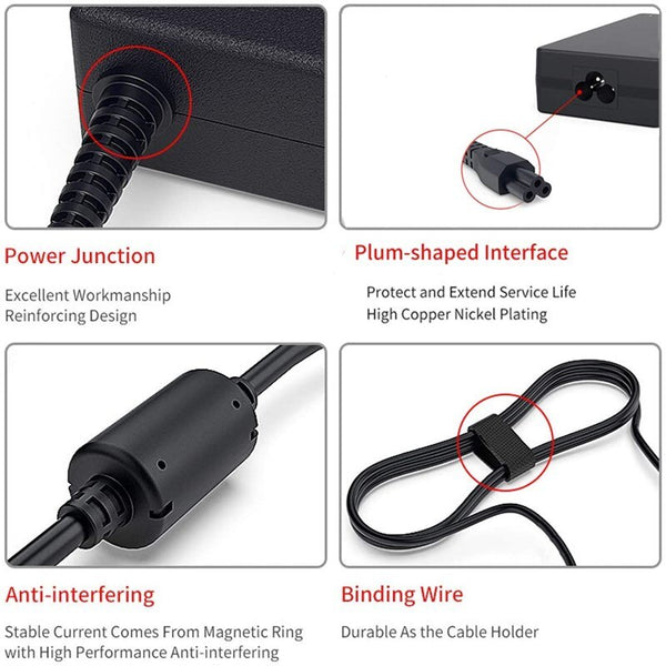 19.5V 9.23A AC Adapter DA180PM111 Portable Laptop Charger for Dell Precision M4700 M6400 74X5J