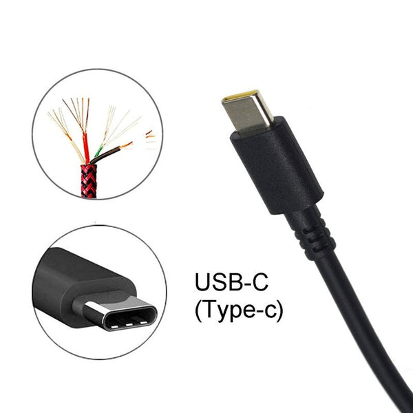 45W  USB C AC Adapter for HP Chromebook X360 14-CA000 11-AE000:14-ca051wm 14-ca052wm 14-ca091wm  Supply Cord