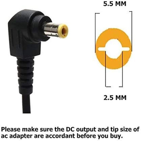 Genuine 65W AC Adapter Charger for Toshiba Satellite C655 C655D C675 C855 C855D C55 C55D L775D L855 Power Supply Cord