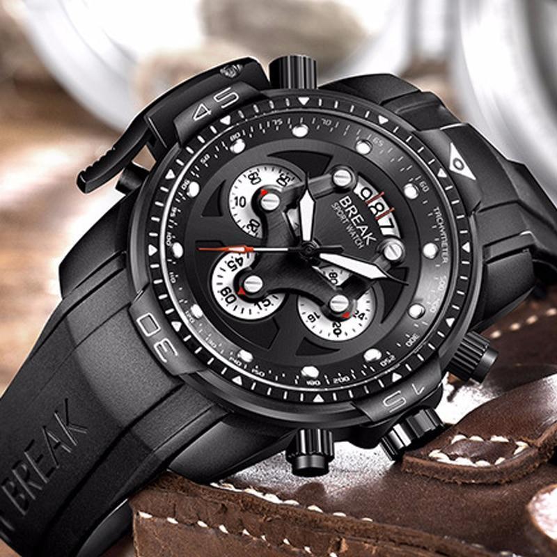 BREAK PREMIUM SPORT CHRONOGRAPH WATCH WOLXS