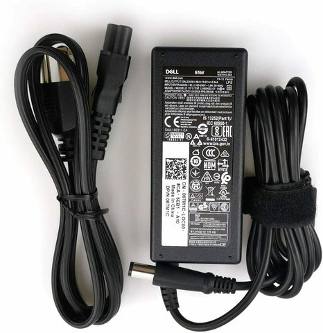 NEW Genuine 65W AC Adapter Charger For Dell Inspiron 15 5551 5552 3.34A Power Supply