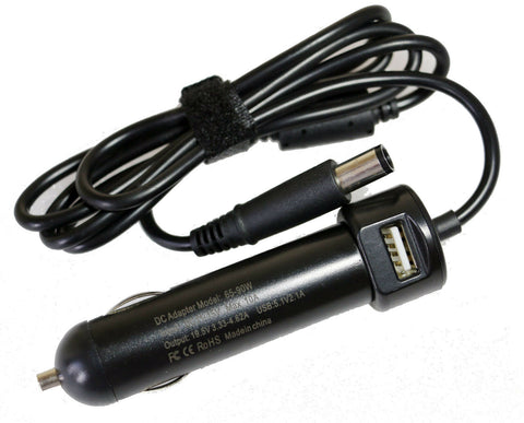 NEW 90W Car Charger Adapter For Dell Studio 17 1745 1747 1749 14z 15z Power Supply