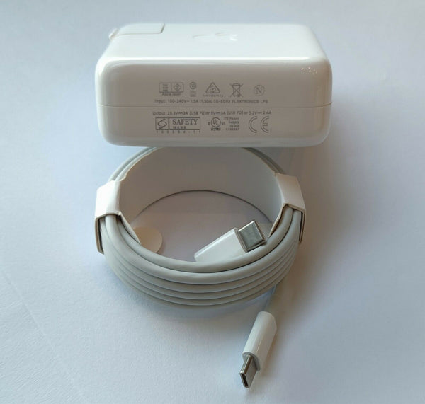 Wholesale 10pcs 61W USB-C MacBook Charger Genuine for apple MacBook Pro 13'' 15''  Power Adapter 
 2018 -2020