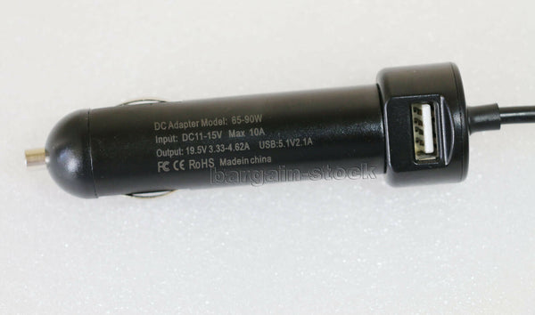 NEW GENUINE 65W Car Charger Adapter For HP EliteBook x360 G2 1020 1030 G2 Power Supply