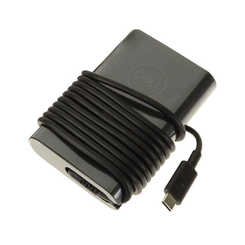CHARGER 65W USB-C AC Power Adapter For Dell Chromebook 13 3380 20V 3.25A Type-C Charger
