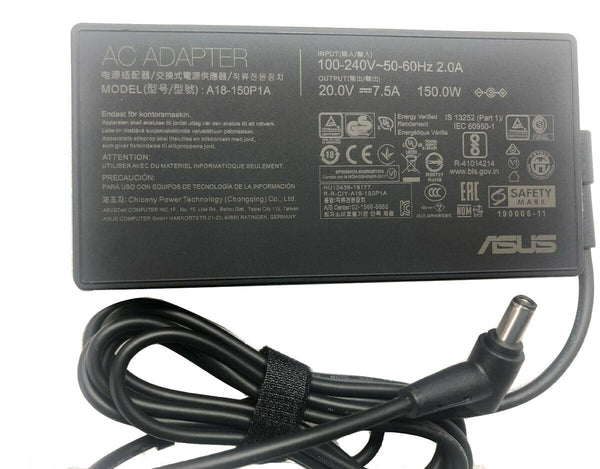 NEW Genuine 20V 7.5A 150W AC Adapter Charger For Asus ROG Strix G15 G513 G513IH-HN034R 6.0mm