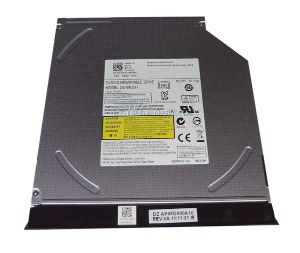 NEW Dell Latitude E6320 E6330 E6430 E6530 CD DVD RW Writer Burner Drive With Ejector Charger