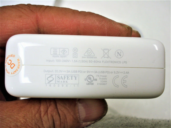 Genuine 61W USB C Charger 13 MacBook Pro Charger with USB-C Port 61W Charger + Cable A1718