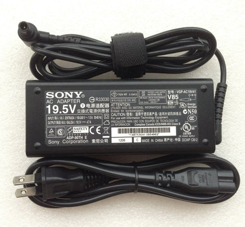 Sony AC Adapter Cord Charger New Original Genuine  Sony VAIO PCG-61813L Laptop