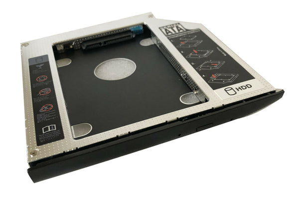 New 2nd HDD/SSD Caddy For HP EliteBook 2530p 2540p 2nd Hard Drive Caddy With Bezel