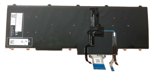 NEW Original EU Layout Backlit Keyboard For Dell Latitude E5570 E5580 E5590 With Pointer EU Charger
