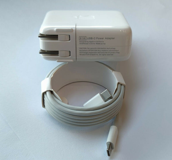 Wholesale 10pcs 61W USB-C MacBook Charger Genuine for apple MacBook Pro 13'' 15''  Power Adapter 
 2018 -2020