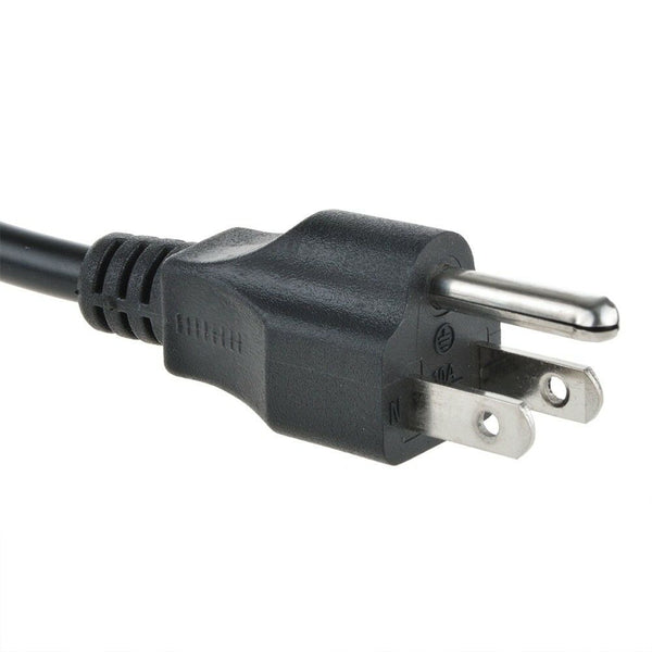 6FT AC Power Cord Cable 3 Prong US Plug for TV PRINTER PC DESKTOP HP DELL Lenovo