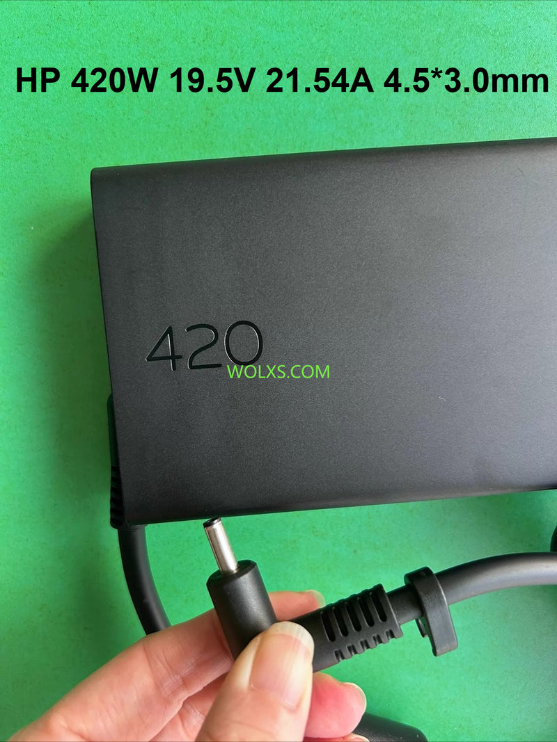 TPN-OA10 Original 19.5V 21.54A 420W AC Adapter For HP zbook17 TPN-CA37 Laptop Power Supply Charger 4.5×3.0mm