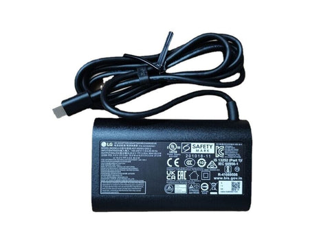 Genuine OEM 20V 3.25A 65W Type-C ADT-65DSU-D03-2 For 2022 LG Gram 17 17Z95P-GA76K Notebook Power Supply Cord
