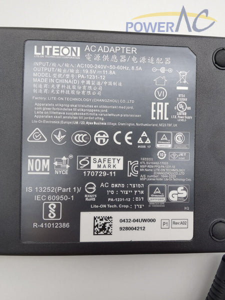 Original LITEON AC Adapter Charger For Intel NUC 8 VR NUC8i7HNK NUC8I7BEH Gaming Desktop Notebook Power Supply Cord