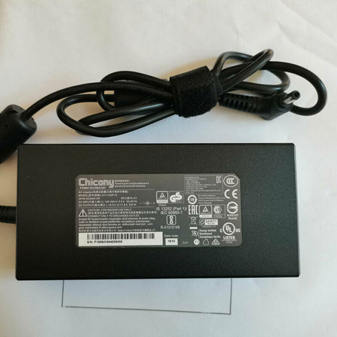 Genuine OEM Chicony CLEVO Clevo P671HS-G A12-230P1A HASEE ZX8-CR5S1 Charger AC Cord Notebook Power Supply Cord