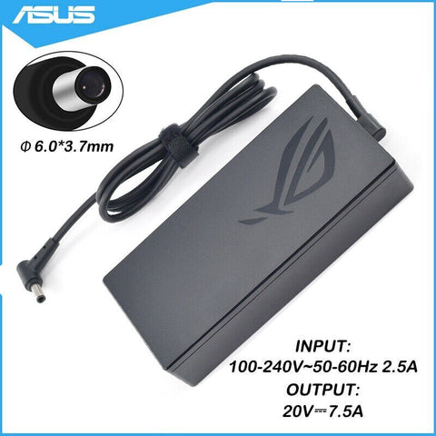 Genuine OEM 150W Charger Adapter ASUS ROG Strix Scar III G531GD-BQ037 Laptop Cord Notebook Power Supply Cord