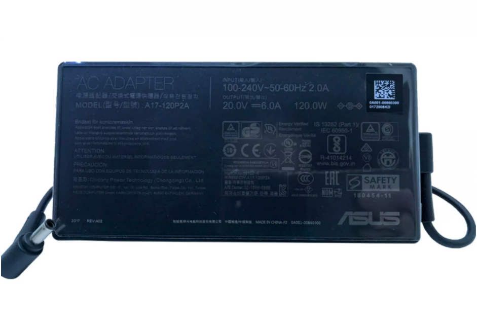 Original Genuine ASUS 20V 6A AC Adapter Cord for ASUS Q546FD-BI7T14 A17-120P2A Charger Notebook Power Supply Cord