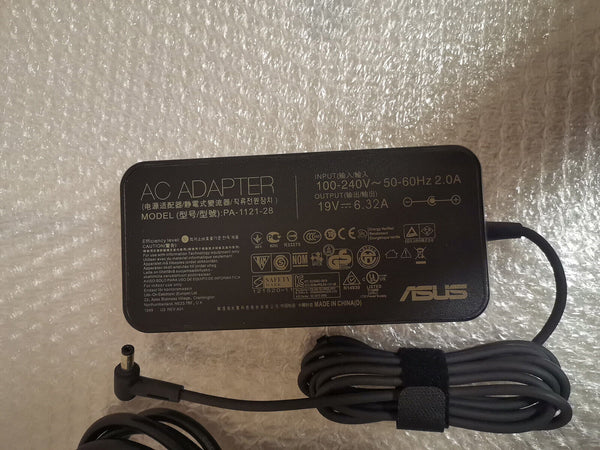 Original OEM 19V 6.32A A15-120P1A Original For ASUS 120W GL553V FX553VD-DM248t AC Adapter Notebook Power Supply Cord