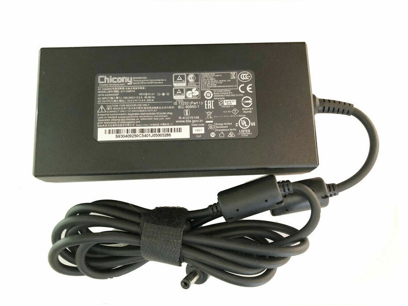 Original Genuine Chicony AC Adapter for MSI GS75 8SG,GS65 Stealth 9SD Charger A17-230P1A Notebook Power Supply Cord