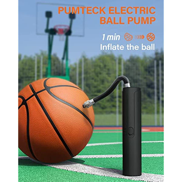Electric Air Ball Pump Portable Inflation Pump with LED Light for Sports Balls