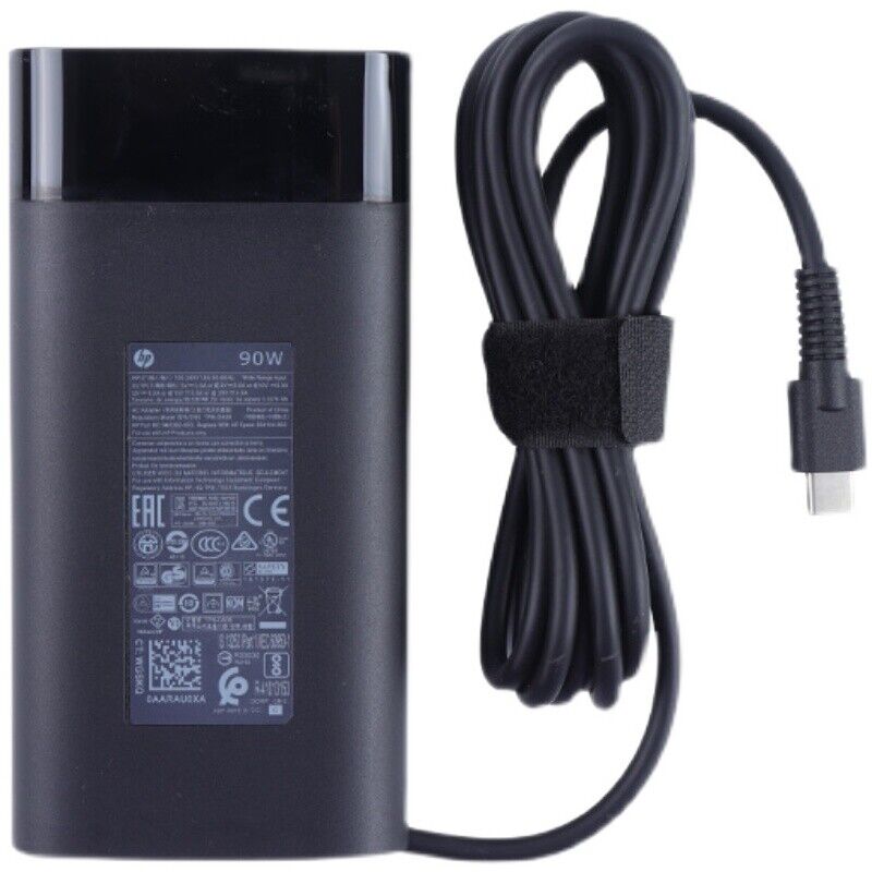 Genuine OEM 90W HP Spectre X360 15 2017 USB-C Charger Type C Power AC Adapter Notebook Power Supply Cord