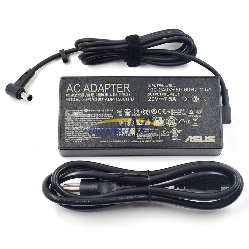 Genuine OEM ASUS A18-150P1A Charger AC for ASUS ROG Strix G15 G512LI G512LI-AL024T Notebook Power Supply Cord