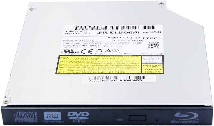 Original Dell Optiplex 7020 3060 3050 Internal Blu-ray Burner Optical Drive UJ260 UJ-260
