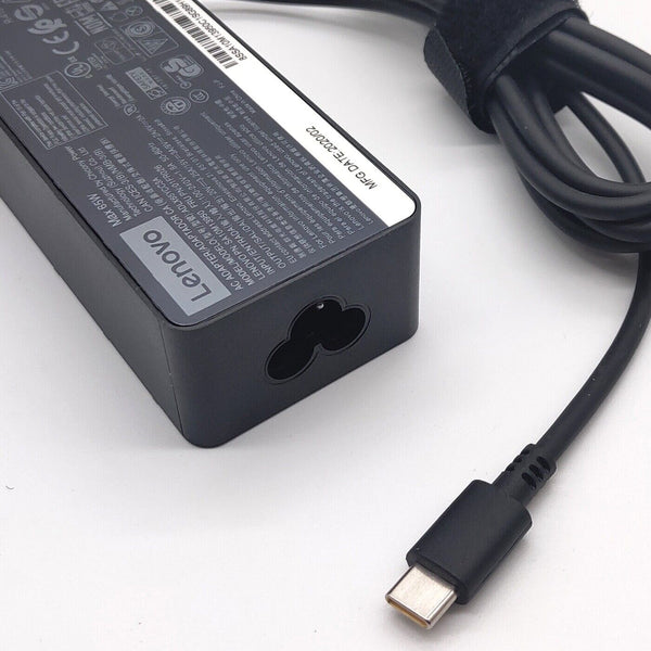 Genuine OEM Lenovo Charger ThinkPad P51s 20HB 20HC 20JY 65W AC Power Adapter Cord Notebook Power Supply Cord