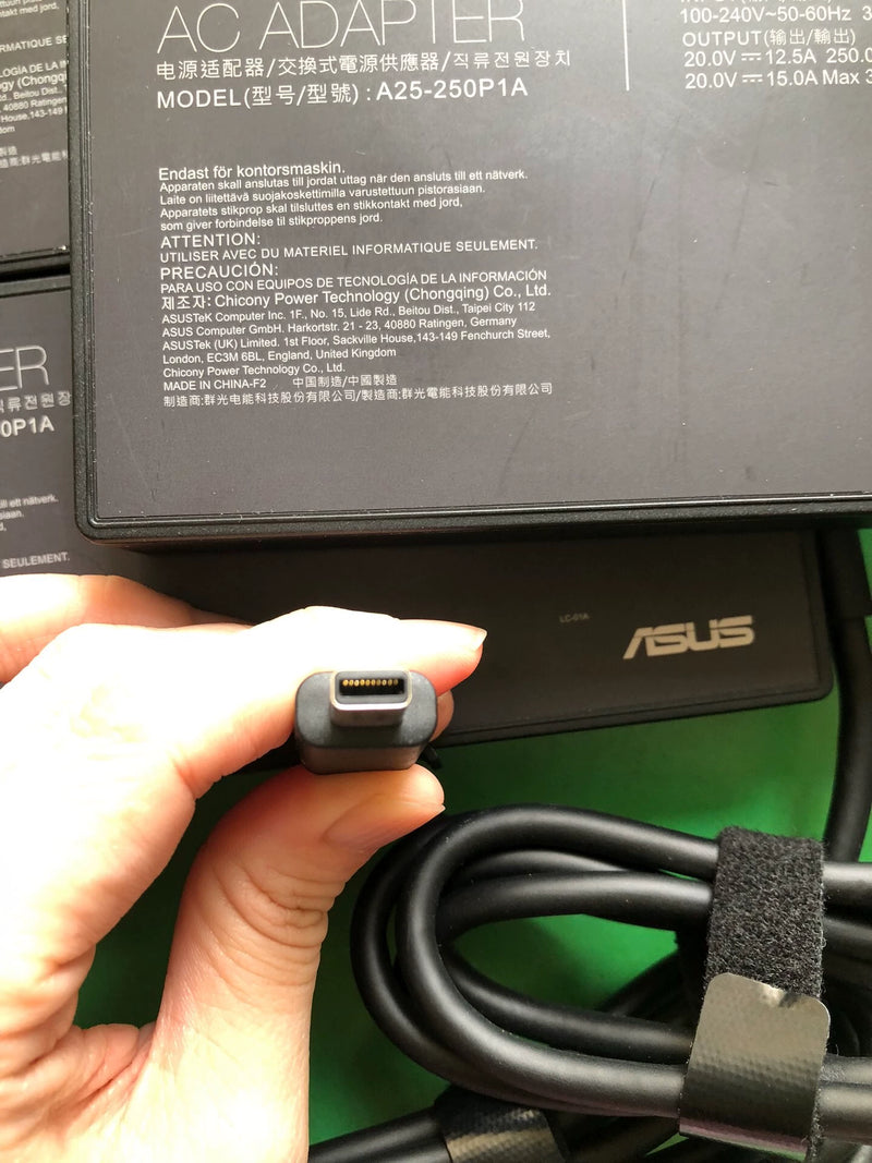 250W Original A25-250P1A AC Adapter For ASUS ROG Zephyrus Duo (2026) GX651 GX651AR-SR071X Laptop Power Supply Charger