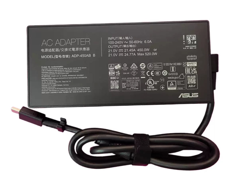 Original ASUS ROG Strix SCAR 18 G835 G835LXG-XB97 AC Adapter ADP-450AB B 450W Charger