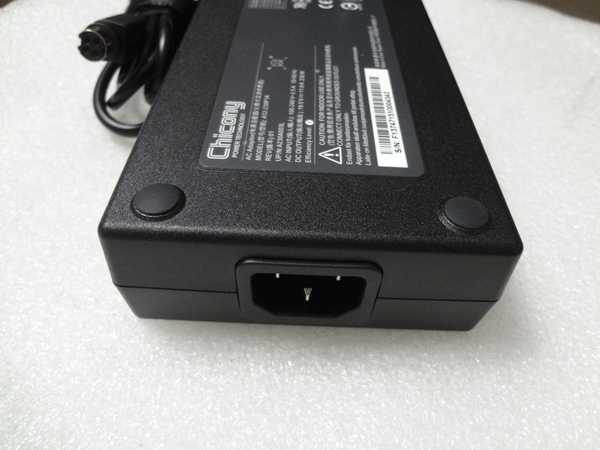 Genuine OEM Chicony Sager Slim AC Power Adapter Charger 4-PIN 230W 19.5V 11.8A Notebook Power Supply Cord