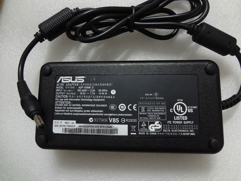 Original Genuine ASUS 150W AC Adapter Charger for Razer Blade RZ09-01953E72-R3U1 Cord Notebook Power Supply Cord