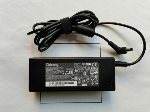 Genuine OEM Chicony A10-090P3A Laptop AC Power Adapter Charger Power Cord 4.74A 19V Notebook Power Supply Cord