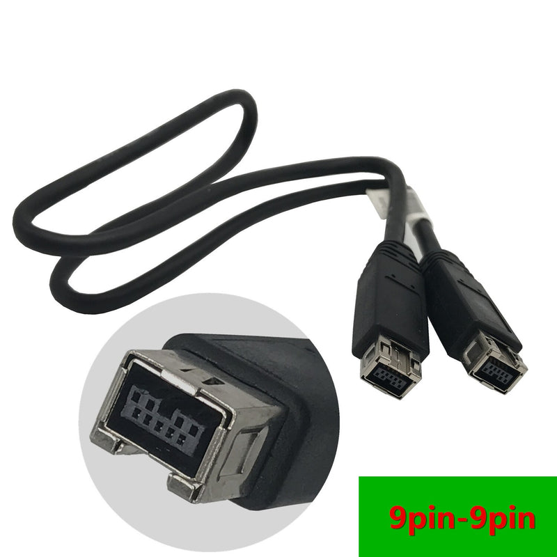 0.7M 9 pin to 9 pin Firewire 800 IEEE 1394b cable IEEE1394B Firewire 9Pin to 9Pin Male to Male connector Cables IEEE-1394b 2FT