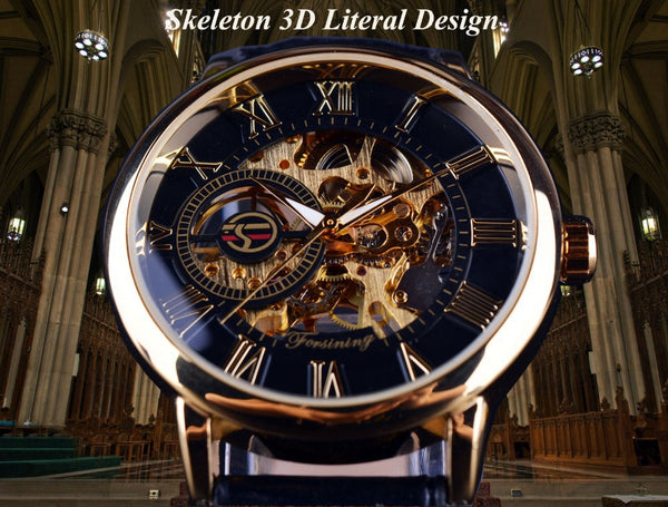 Skeleton 3D Literal Watch