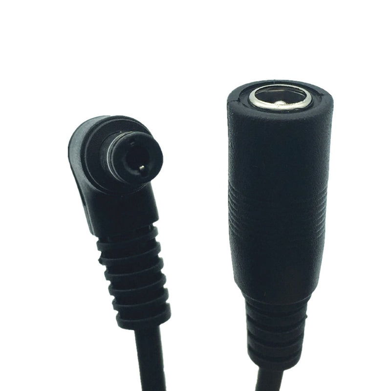 10cm DC Power Plug Cable 5.5*2.1mm Male 90 Degree Right Angle To 5.5 x 2.1mm Female Adapter Extension Cable Cord for CCTV Camera