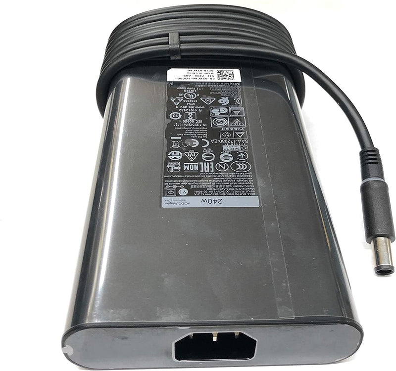 Genuine 19.5V 12.3A Ac Charger Dell 07XCR6 DA240PM180 0RYJJ9  RYJJ9 LA240PM180 7XCR6 450-AGCX  KJXPP 450-AHHE Laptop Adapter