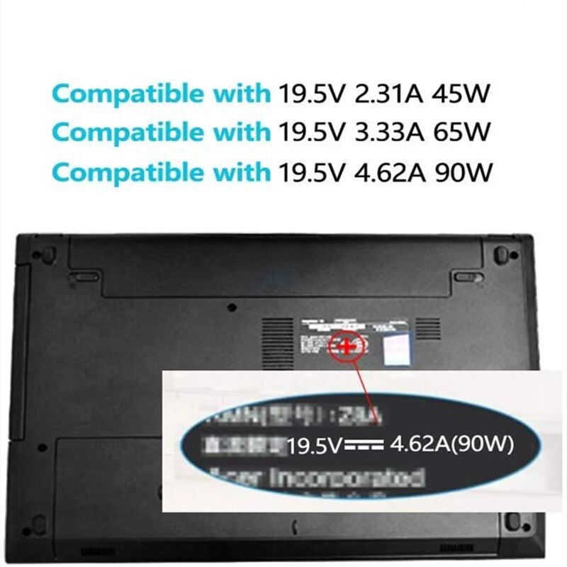 Genuine 19.5V 4.62A  Charger for HP Envy Touchsmart Sleekbook 15 17 M6-AE151DX Series Convertible Notebook PC Laptop Power Cord Adapter