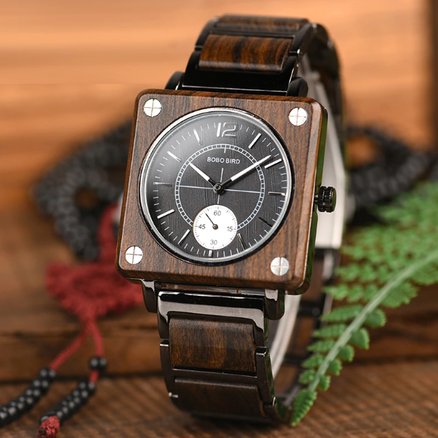 Wing Wooden Watch