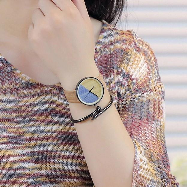 Due Wooden Watch