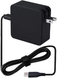 Genuine AC Charger for Lenovo ThinkPad A275 A475 7.5Ft Type-C Power Supply Adapter Cord