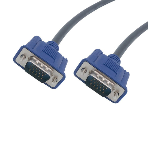 25cm 0.25m HD15Pin VGA D-Sub Short Video Cable Cord Male to Male M/M Male to Female and Female to Female RGB Cable for Monitor
