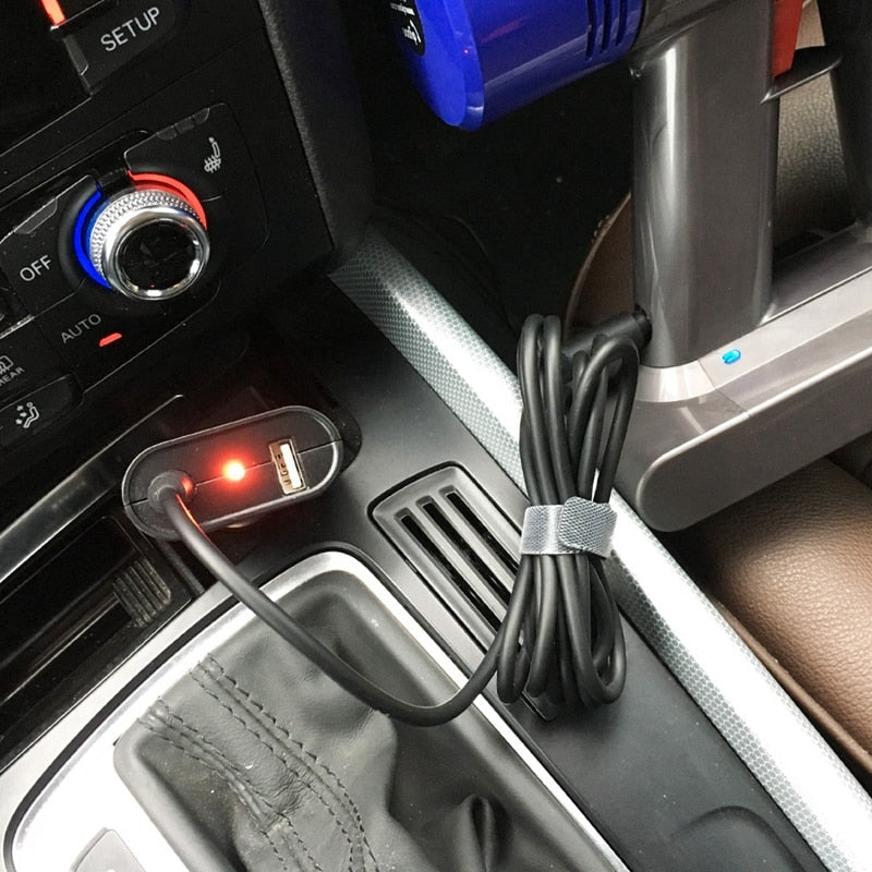 Dyson Car Charger Power Adapter for Dyson V6 V7 V8 DC59 DC62 Vacuum Cleaner Accessories 1.8M Car Charger