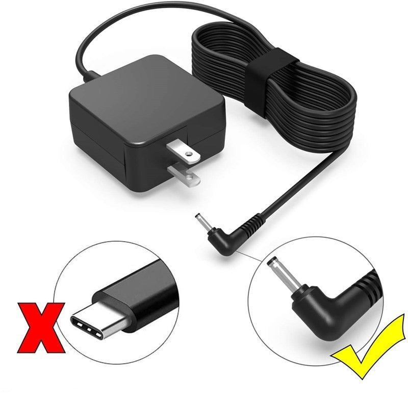 Genuine 26W AC Adapter Charger Fit for Samsung Chromebook   XE503C12  W14-026N1A 3 2 PA-1250-98 XE500C13Laptop Power Supply Adapter Cord