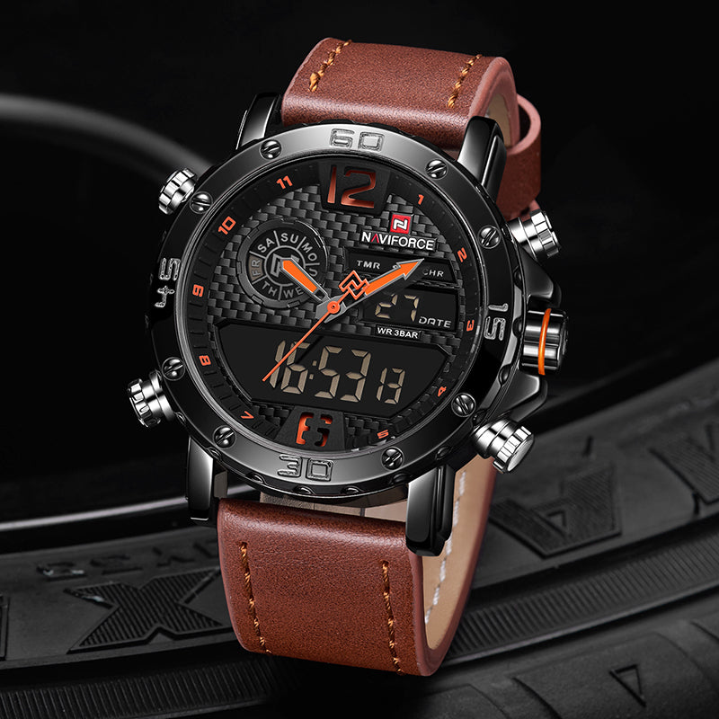 LED Digital Waterproof Military Wrist Watch